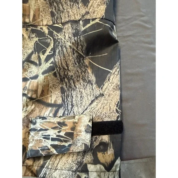 LaCrosse Mens XL Mossy Oak Break-Up Camo Waterproof Hunting Bibs Overalls PVC - Picture 8 of 8